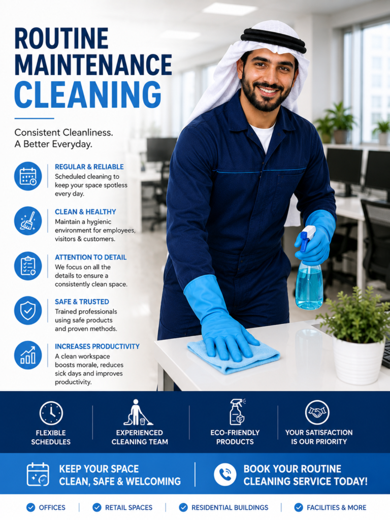Routine Maintenance Cleaning